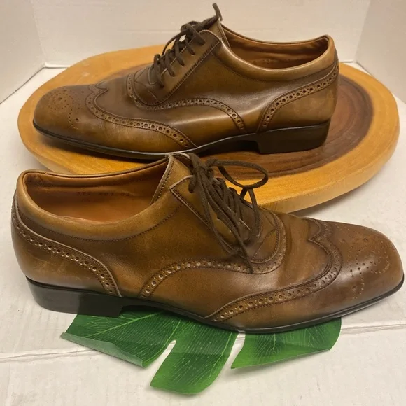 J.M. Weston | Shoes | Jm Westin Aged Leather Wingtip Laced  display picture 3